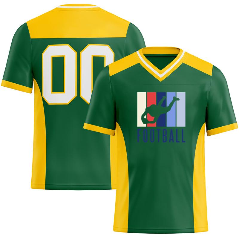 American Football Player Badge Football Jersey