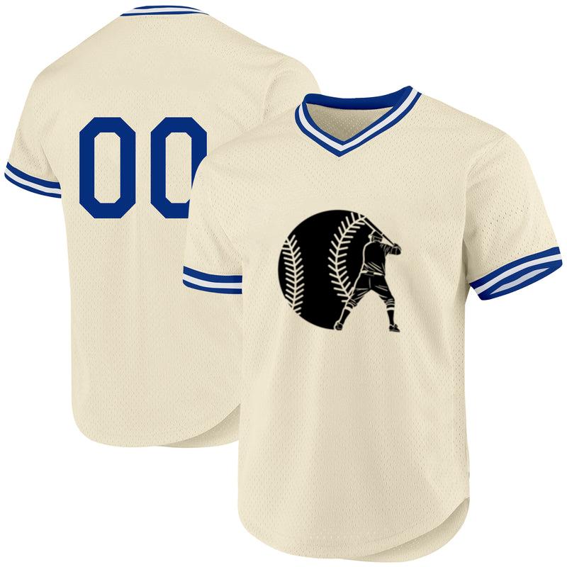 Baseball Player And Ball Design Cut Out Baseball Jersey