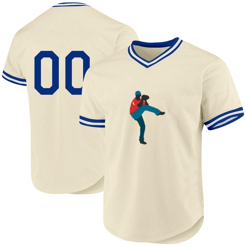 Baseball Player Cartoon Baseball Jersey