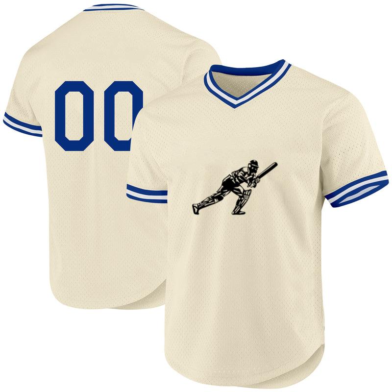 Baseball Player Running Cut Out Baseball Jersey