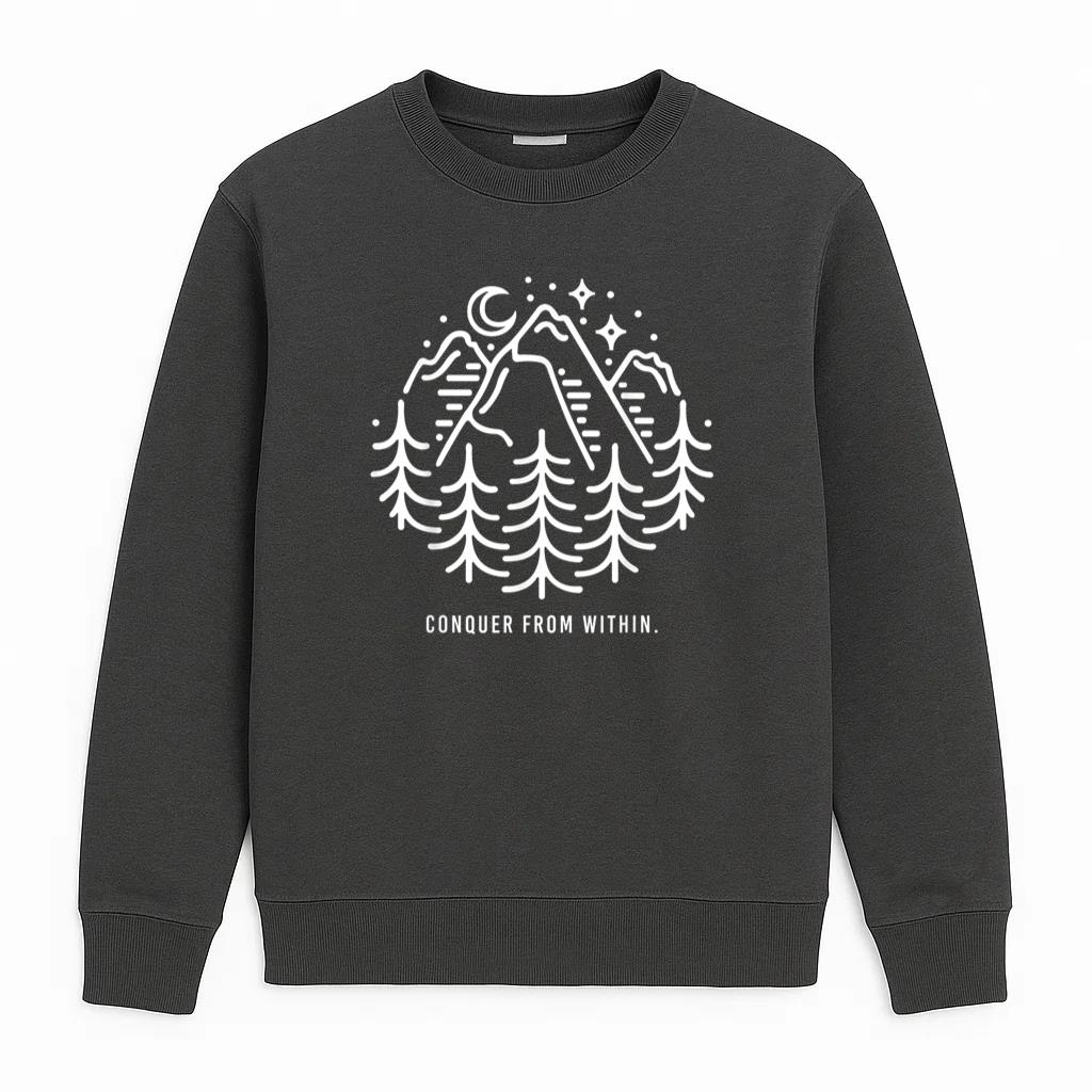 Camping Conquer From Within Sweatshirt