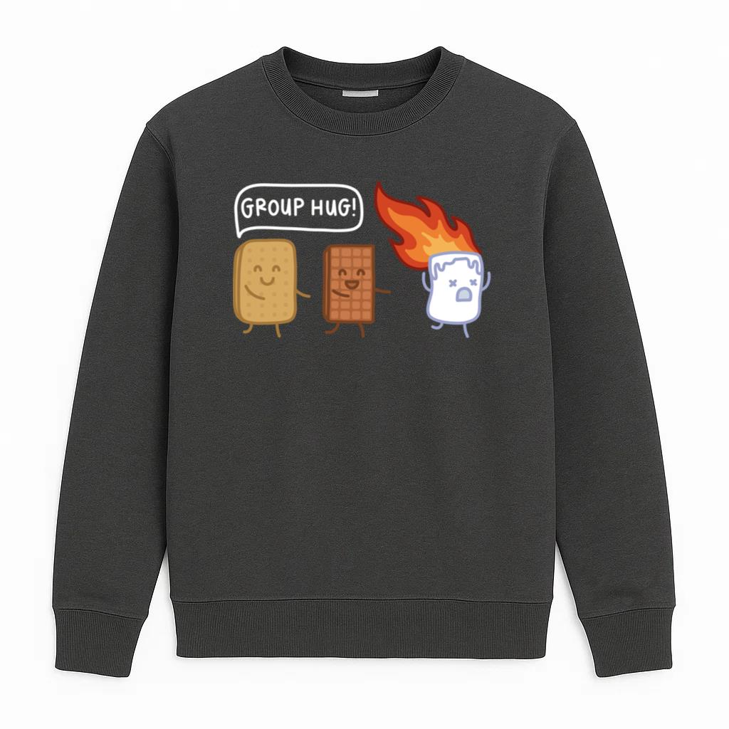 Camping Group Hug Sweatshirt