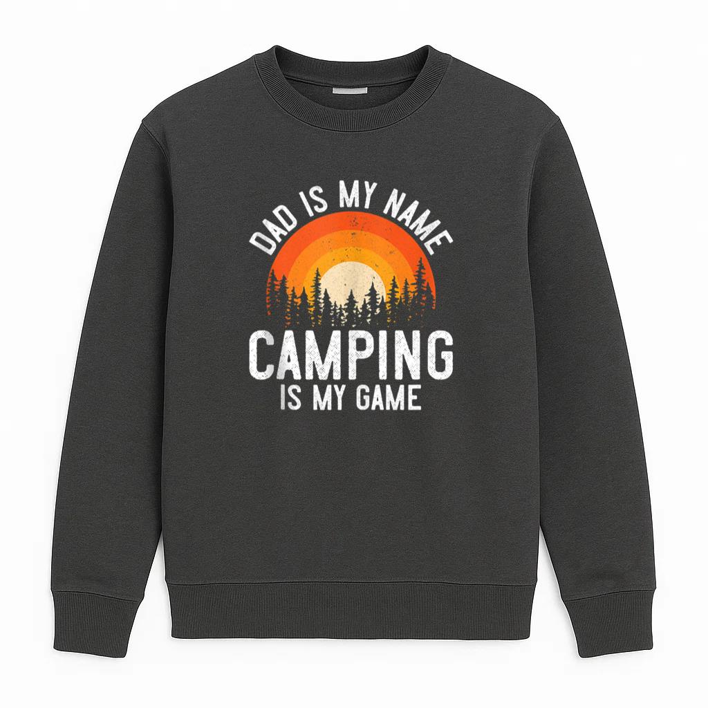 Camping Is My Game Sweatshirt