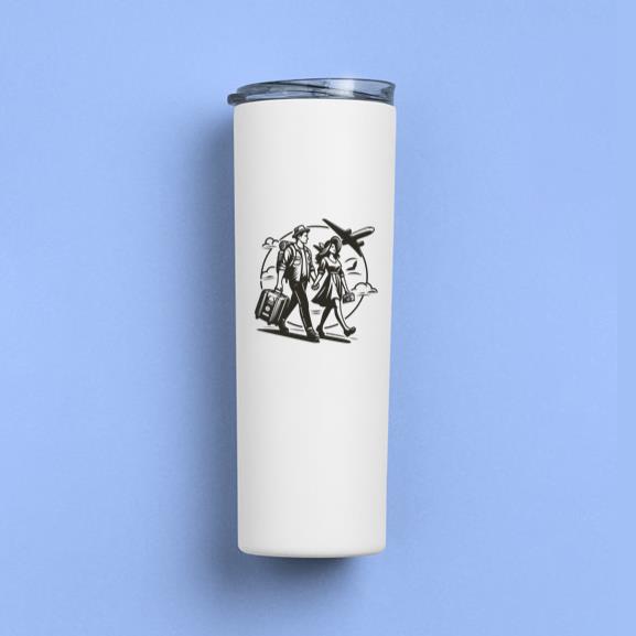 Dream Humble Travelling Camping Skinny Tumbler 20oz