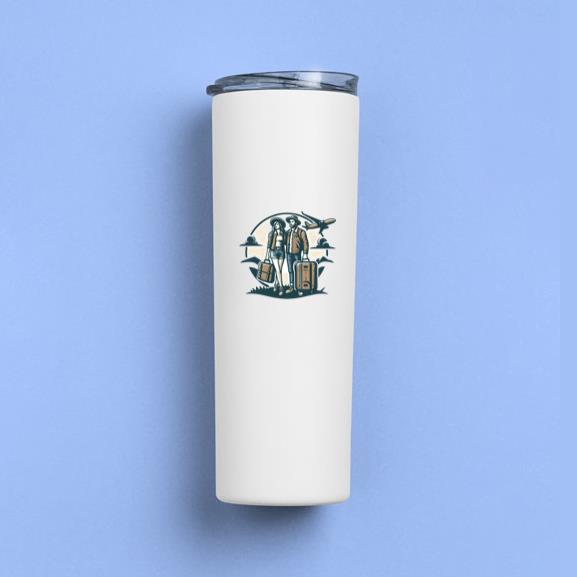 Dream Lovely Travelling Camping Skinny Tumbler 20oz