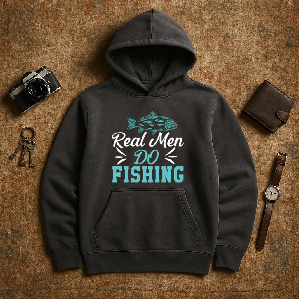 fishing t shirt design vector X Hoodie