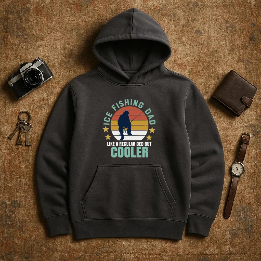 fishing theme slogan graphics illustrations Hoodie