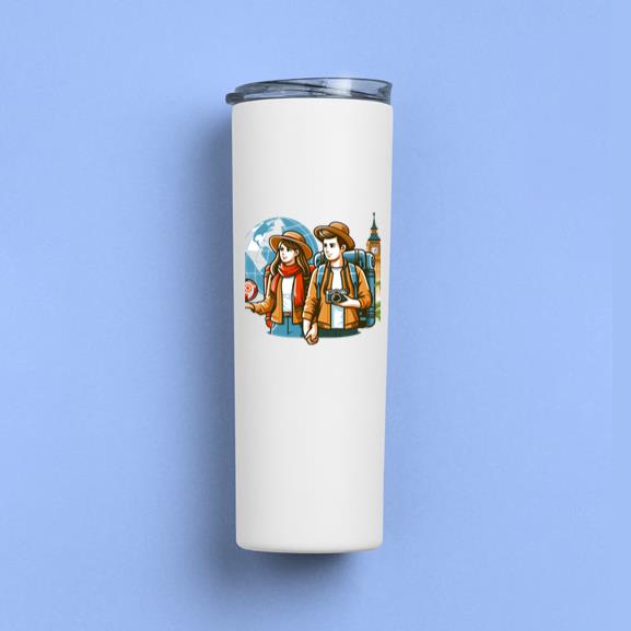 Gentle True Camping Travelling Skinny Tumbler 20oz
