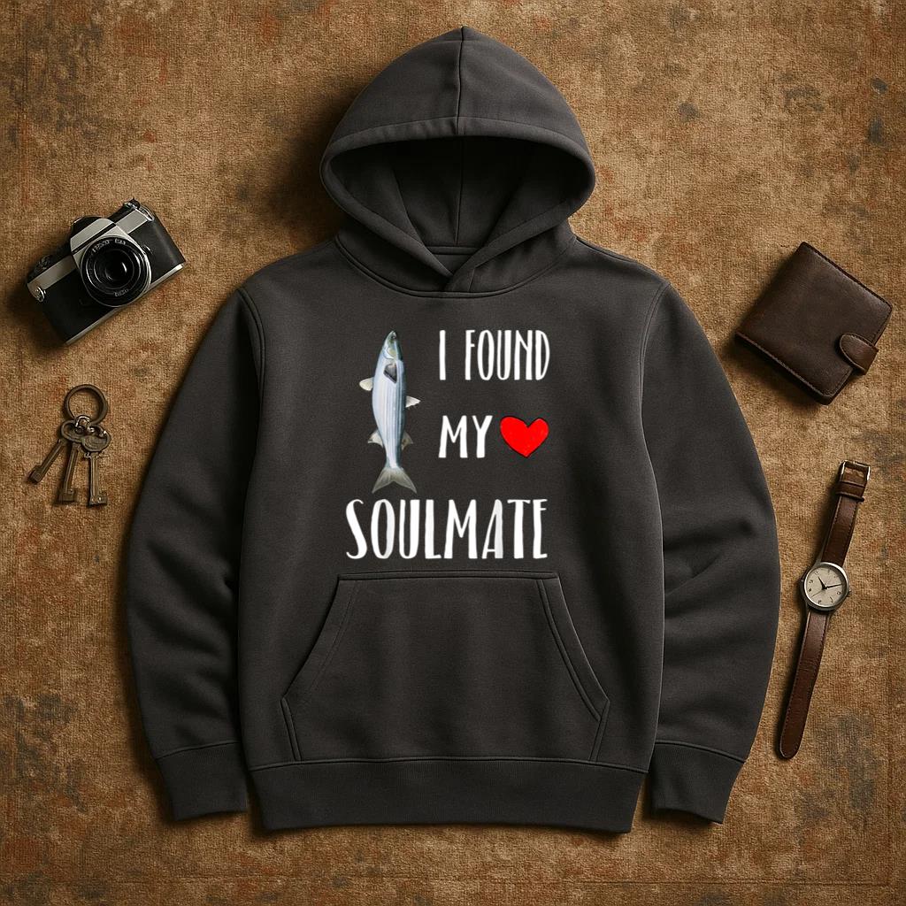 I Found My Soulmate Mullet Fish Hoodie