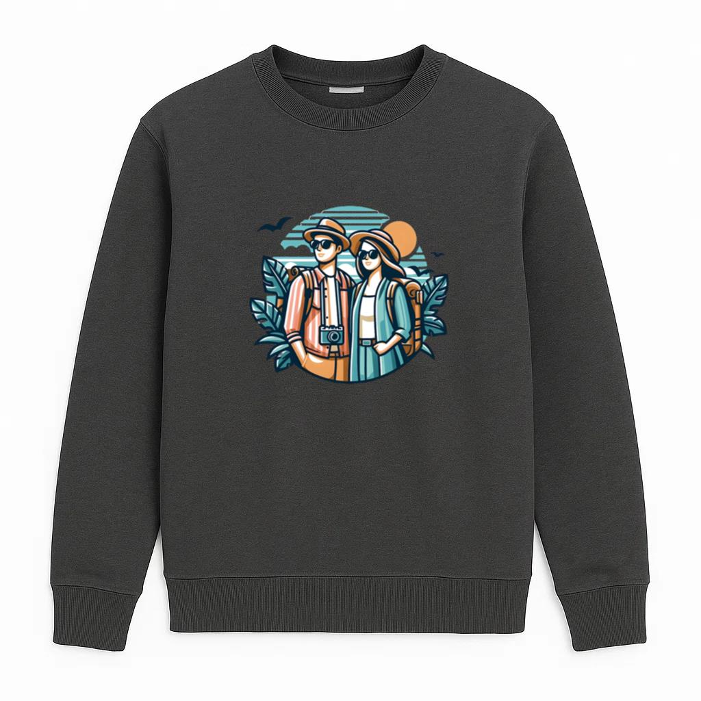 Light Cheerful Travelling Camping Sweatshirt