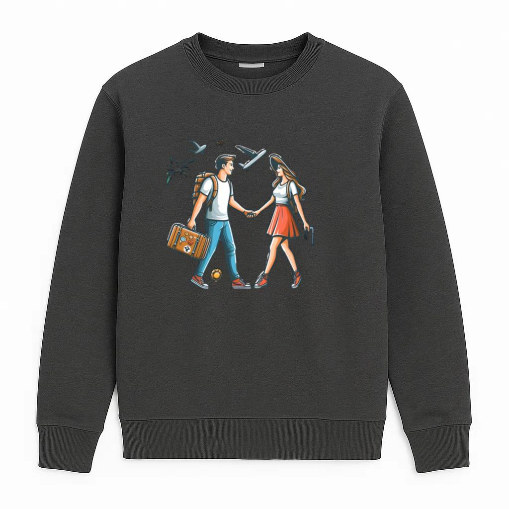 Love Elegant Travelling Camping Sweatshirt