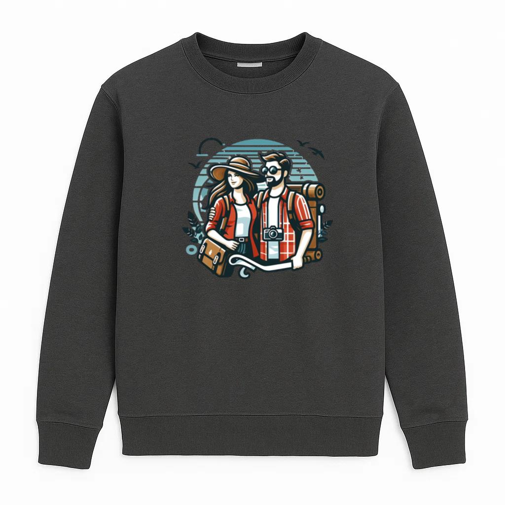 Love Gorgeous Travelling Camping Sweatshirt