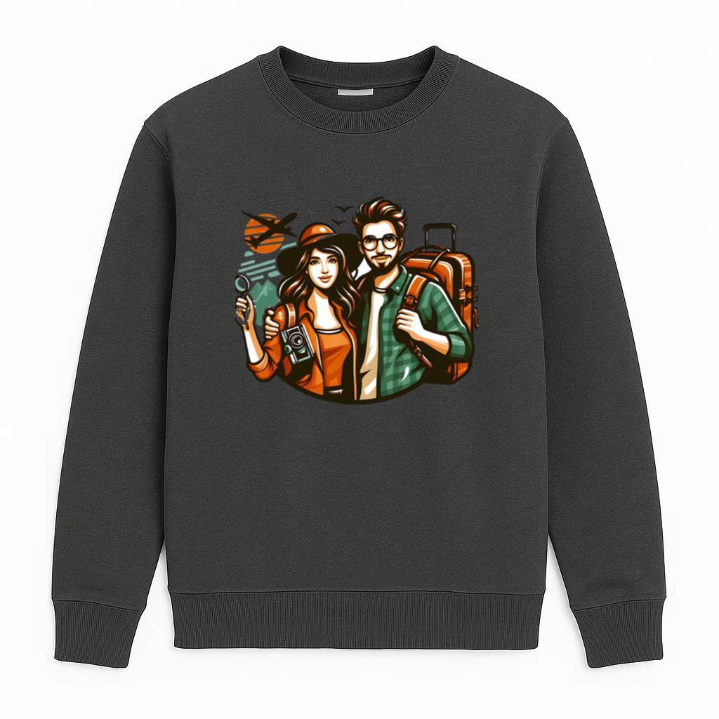 Love Vivid Travelling Camping Sweatshirt