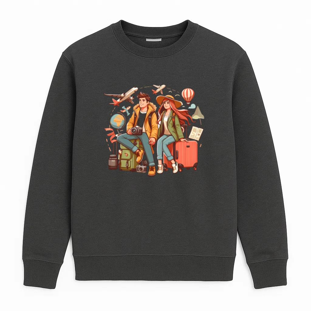 Noble Lovely Camping Travelling Sweatshirt