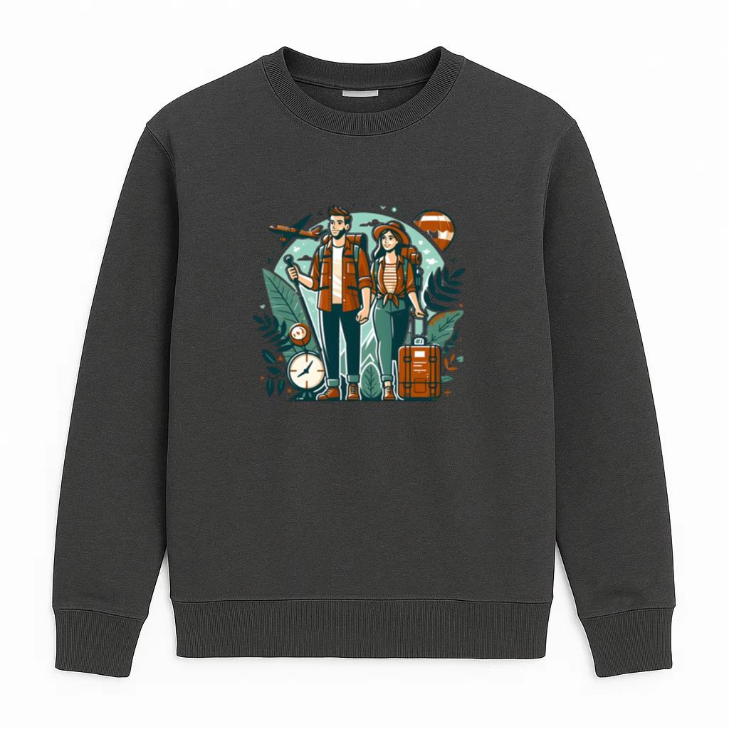 Noble Peaceful Travelling Camping Sweatshirt