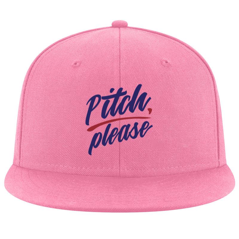 Pitch Please Stripe Badge Sticker Cap