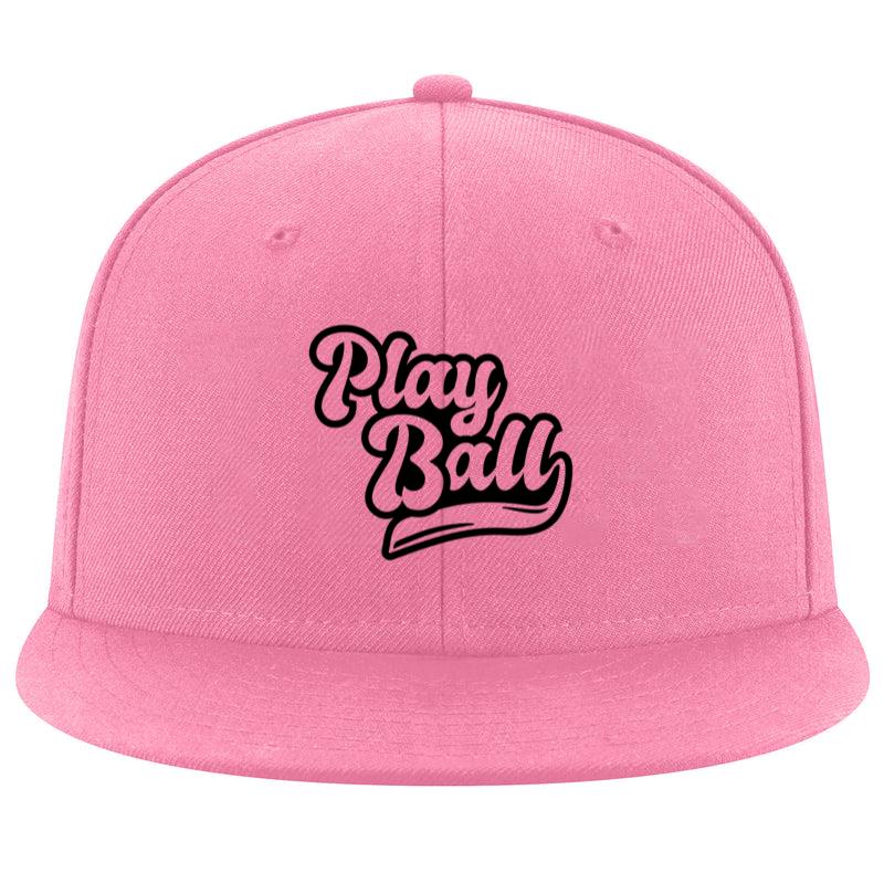 Play Ball Quote Lettering Cap