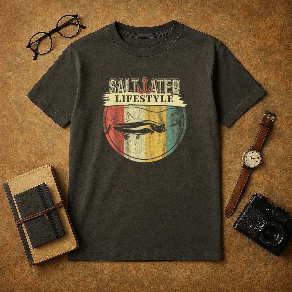 Saltwater Lifestyle Fishing T-Shirt