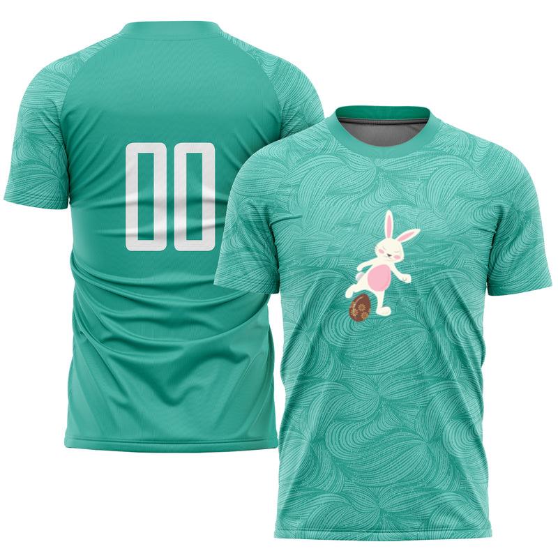 Soccer Rabbit Easter Egg Kick Soccer Jersey