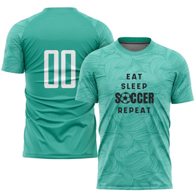 Soccer Routine Lettering Soccer Jersey