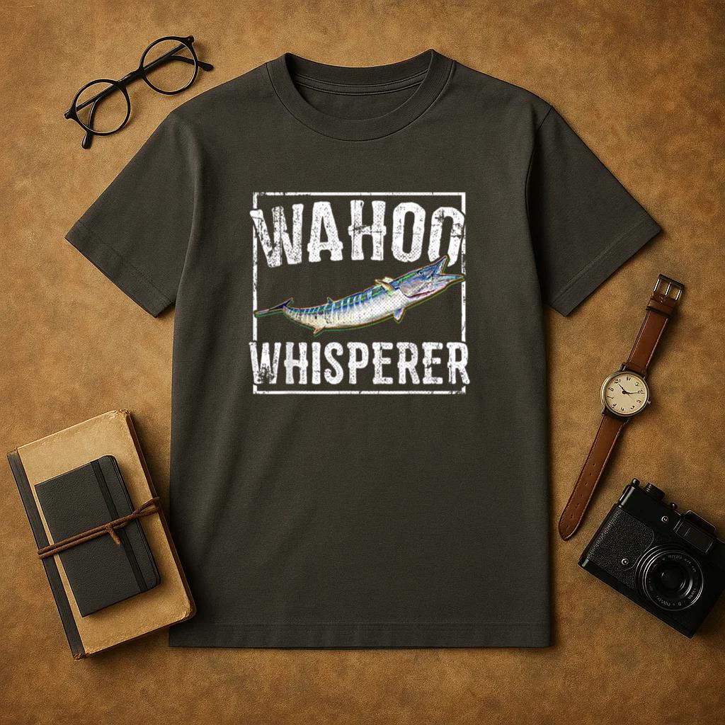 Wahoo Whisperer Deep Sea Fishing T-Shirt